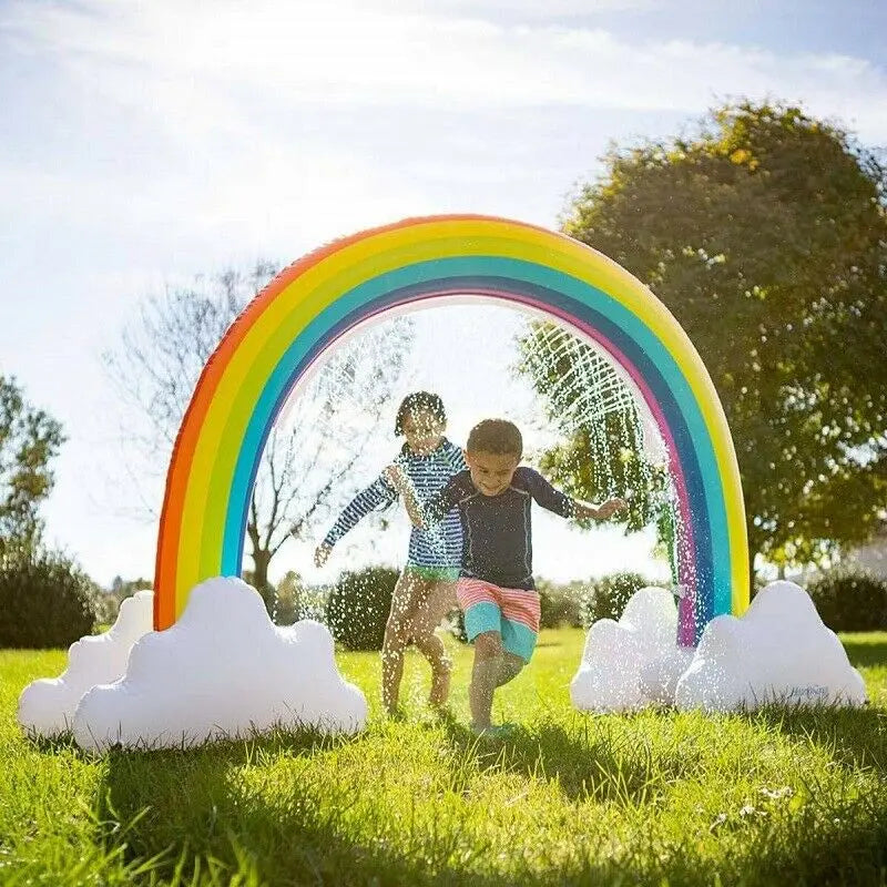 Inflatable Rainbow Arch Water Sprinkler