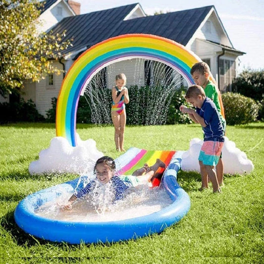 Inflatable Rainbow Arch Water Sprinkler