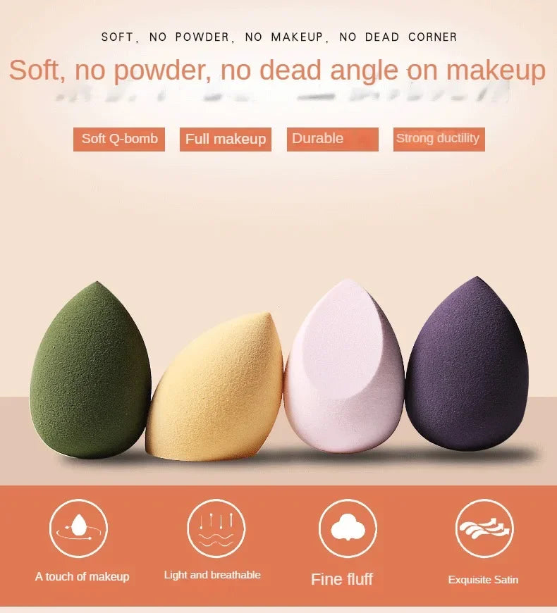 Makeup Blender Sponge - Cosmetic Puff for Foundation and Powder