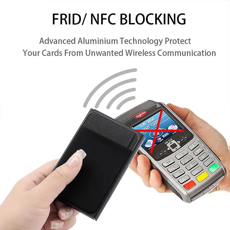 RFID Smart Pop-Up Wallet