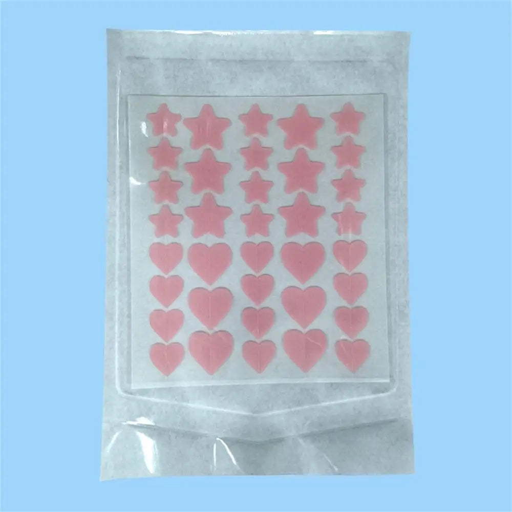 New Star Pimple Patch - Colorful Invisible Acne Removal Stickers