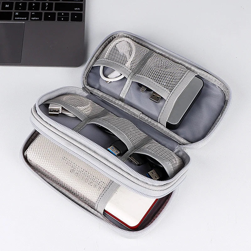 Portable Waterproof Travel Cable Organizer