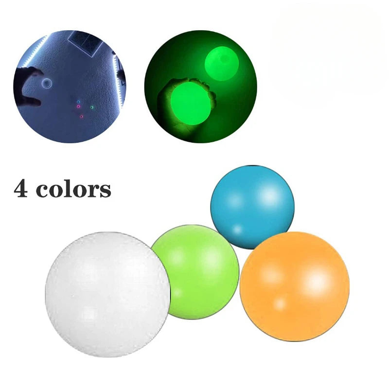 Glow-in-the-Dark Fidget Sticky Ball