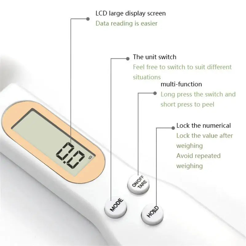 Digital Kitchen Measuring Spoon