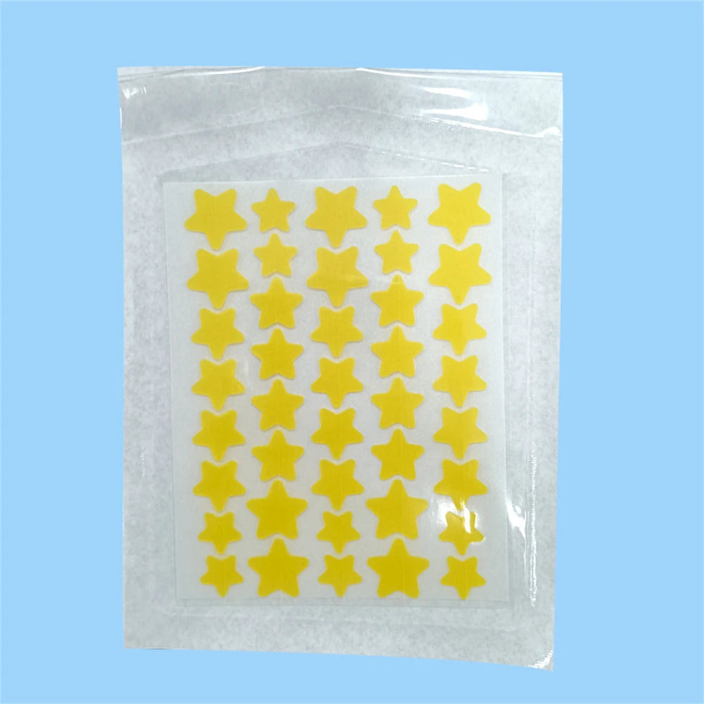 New Star Pimple Patch - Colorful Invisible Acne Removal Stickers