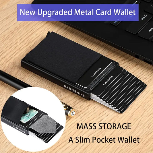 RFID Smart Pop-Up Wallet