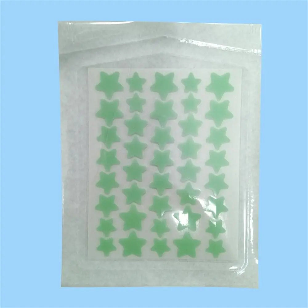 New Star Pimple Patch - Colorful Invisible Acne Removal Stickers