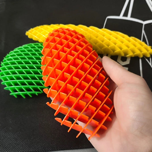 Elastic Mesh Fidget Worm