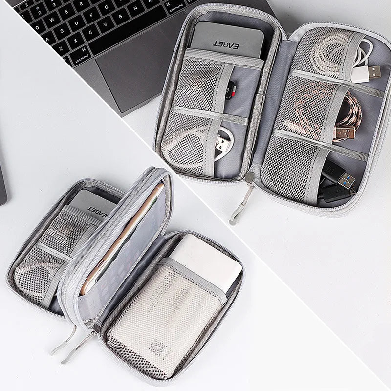 Portable Waterproof Travel Cable Organizer