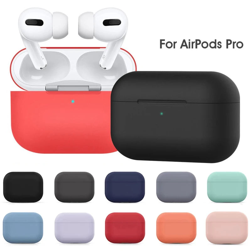 Silicone Earphones Case for AirPods Pro – Protective & Stylish