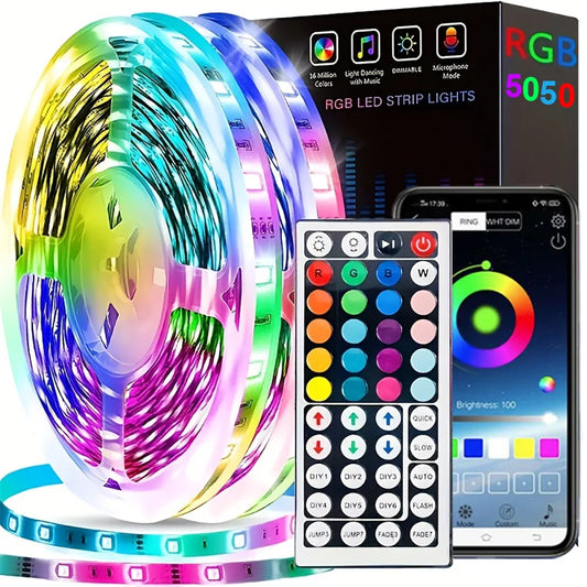 RGB LED Strip Lights with Remote Control