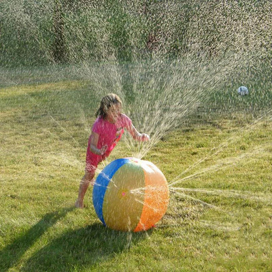 Summer Outdoor Inflatable Rainbow Sprinkler Ball