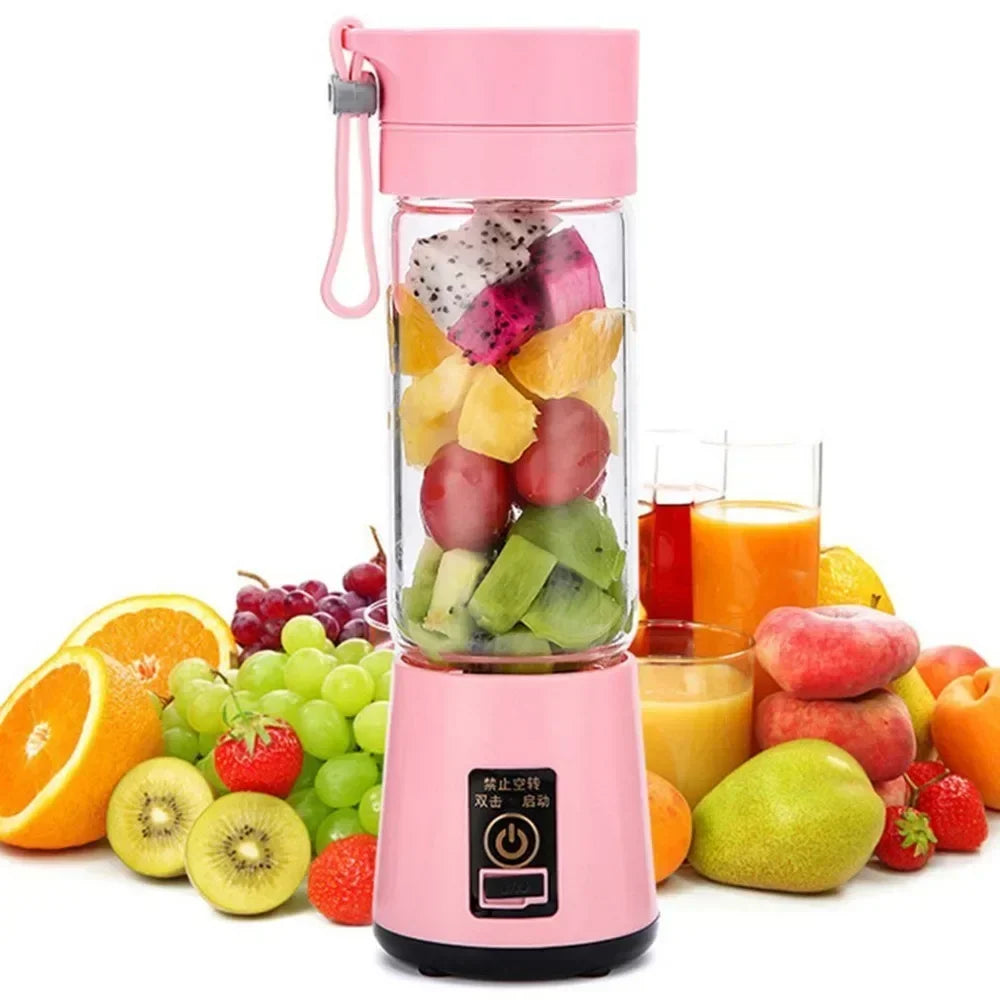 Portable USB Rechargeable Fruit Juicer