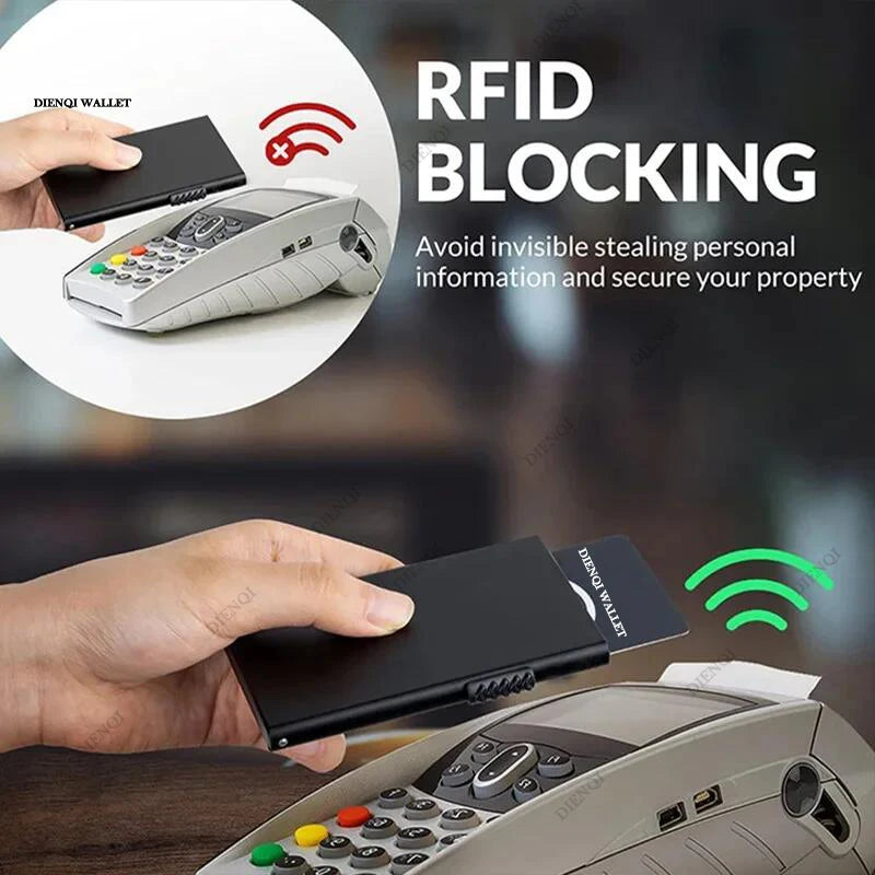 RFID Smart Pop-Up Wallet