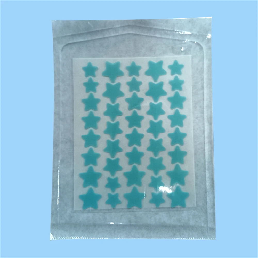 New Star Pimple Patch - Colorful Invisible Acne Removal Stickers