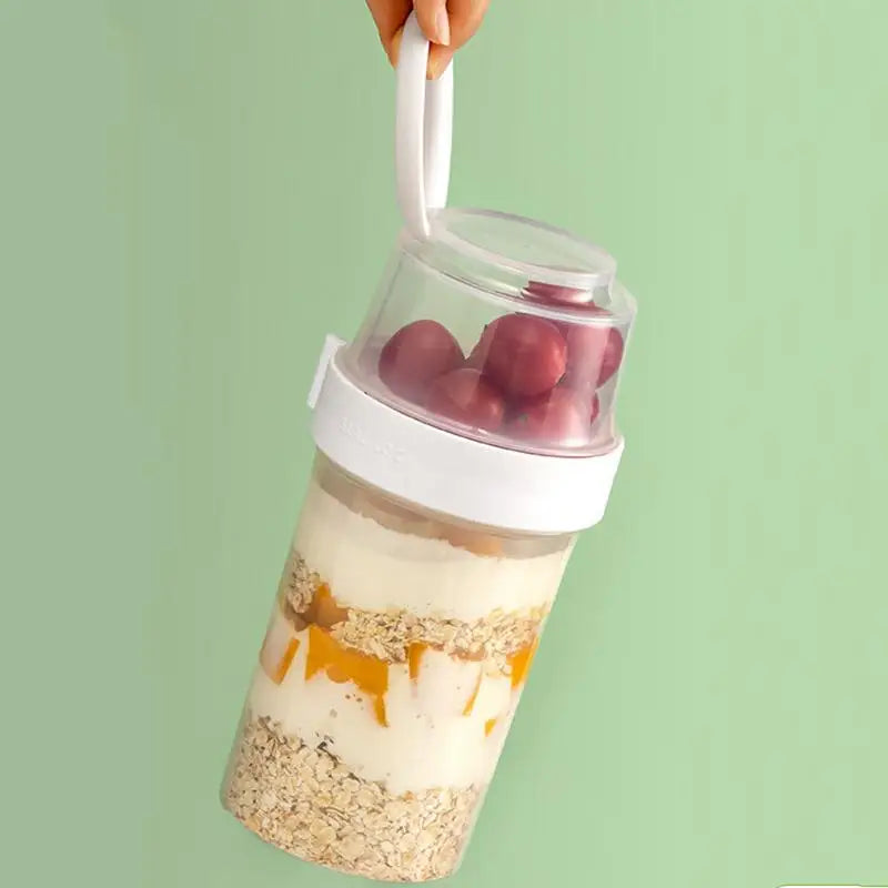 Portable Spill-Proof Cereal and Milk Container - 1070ml