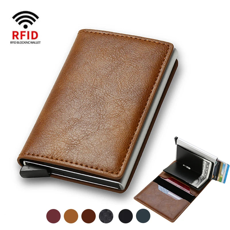 RFID Anti-Theft Minimalist Wallet