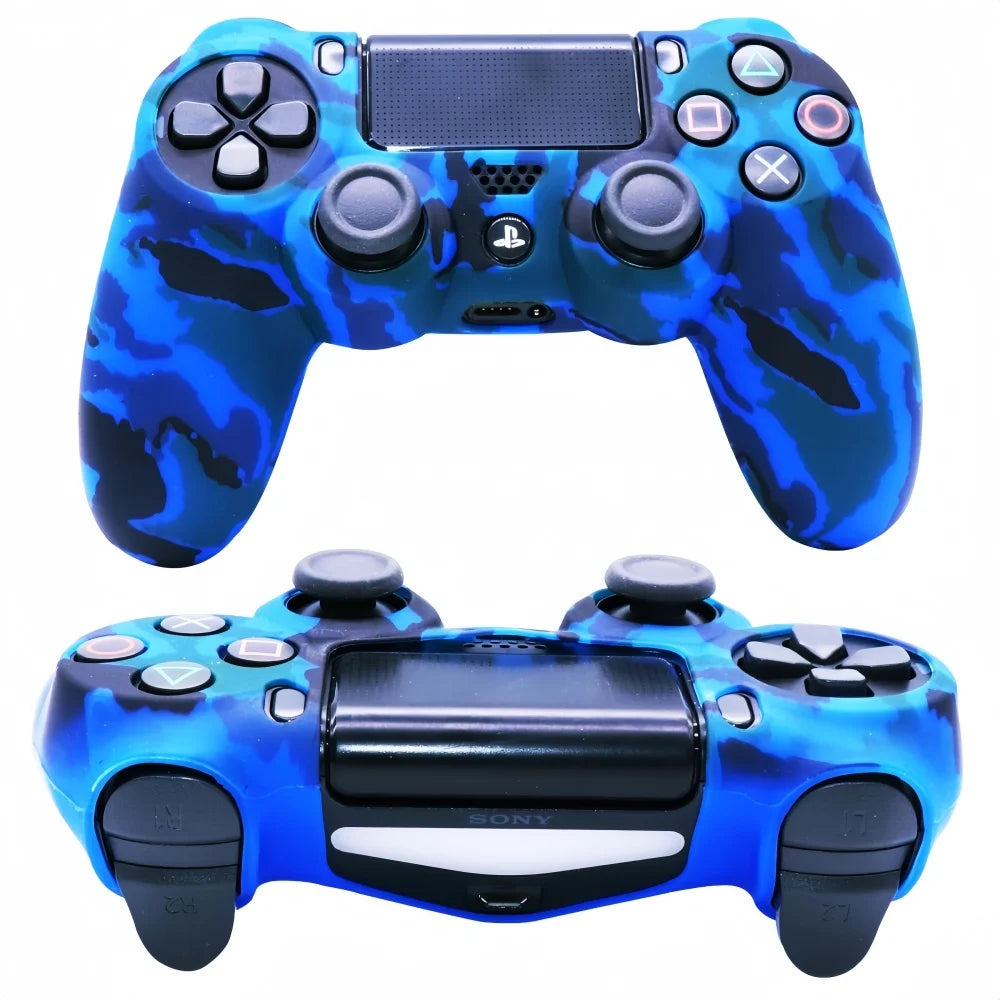 PS4 Controller Silicone Skin & Thumb Grips Set