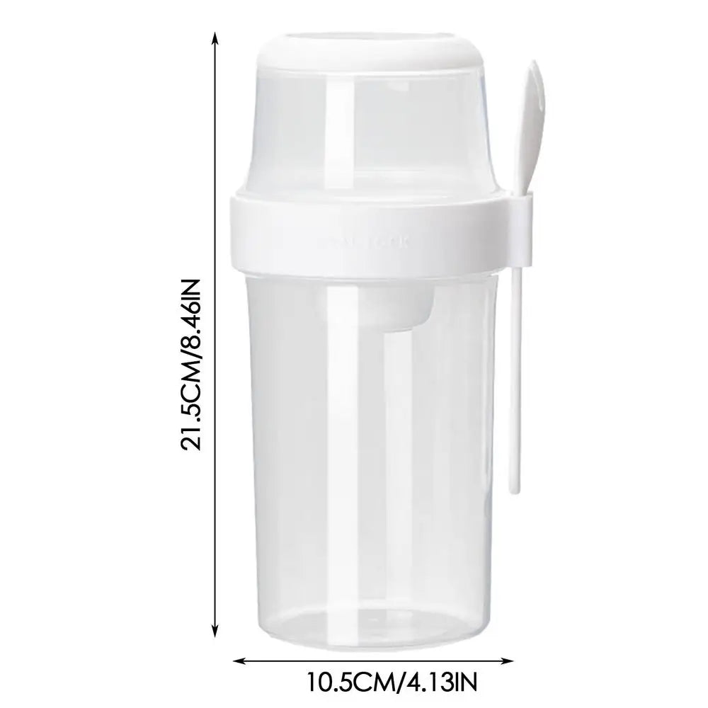 Portable Spill-Proof Cereal and Milk Container - 1070ml