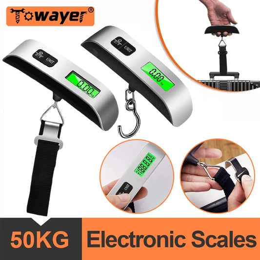 Portable Digital Luggage Scale – 110lb/50kg Capacity