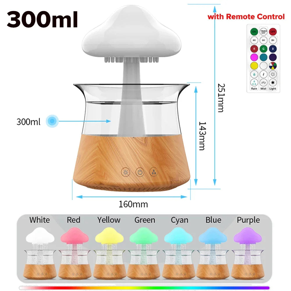 Mushroom Cloud Rain Humidifier