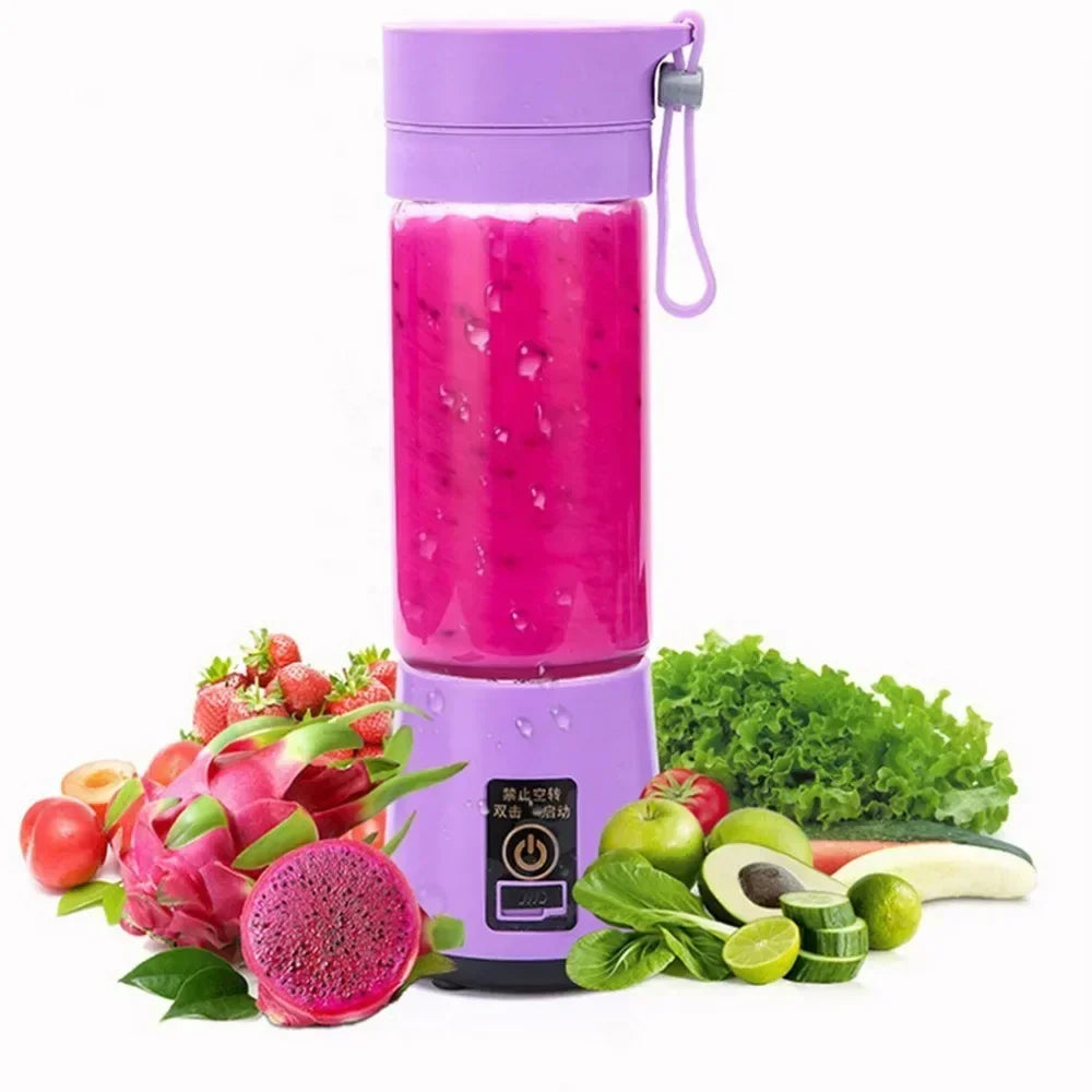 Portable USB Rechargeable Fruit Juicer