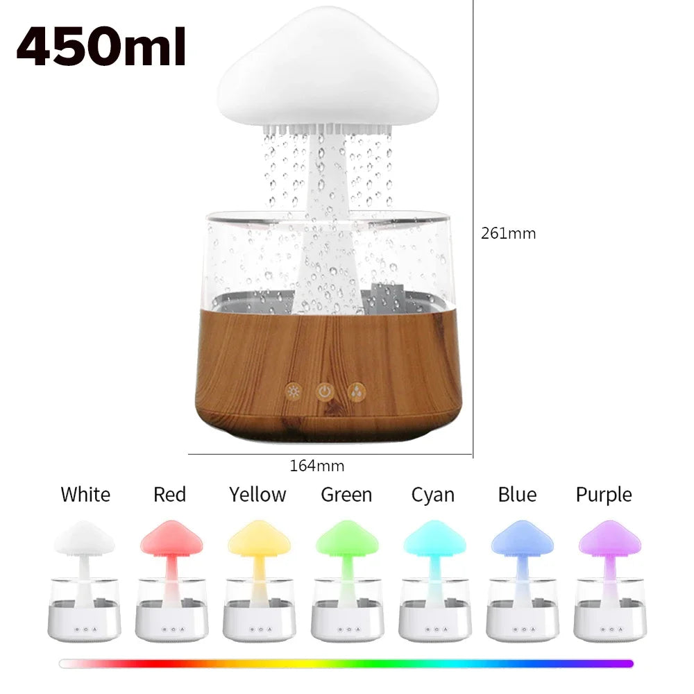 Mushroom Cloud Rain Humidifier