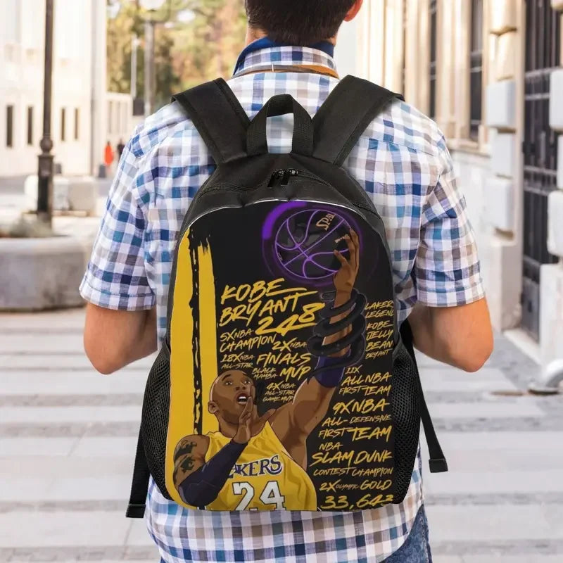 Mochila deportiva de baloncesto: mochila universitaria para hombres y mujeres