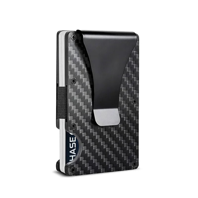 RFID Carbon Fiber Card Holder Wallet