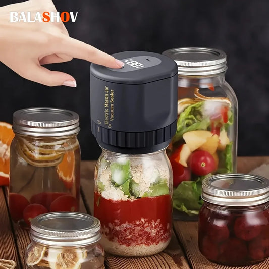 Portable Electric Mason Jar Vacuum Sealer Kit