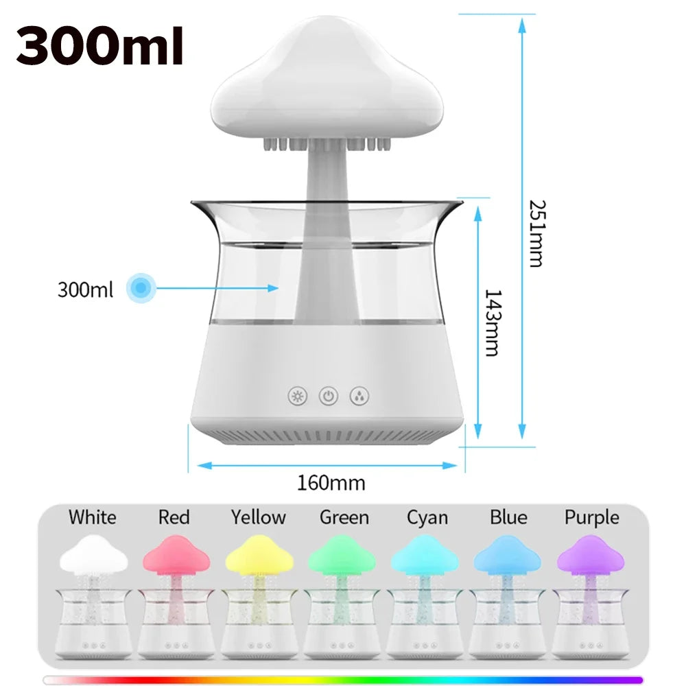 Mushroom Cloud Rain Humidifier