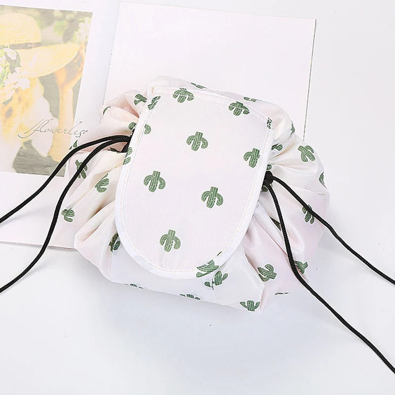 Drawstring Travel Cosmetic Bag