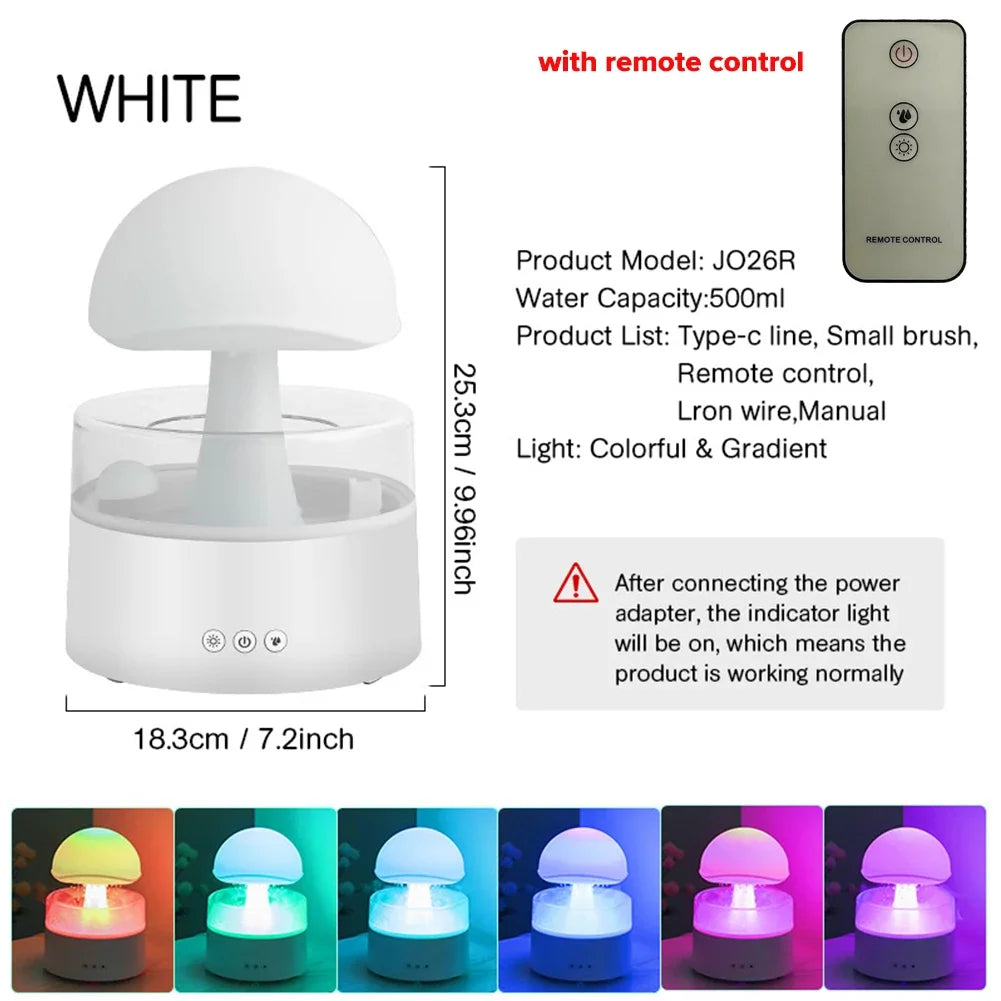 Mushroom Cloud Rain Humidifier