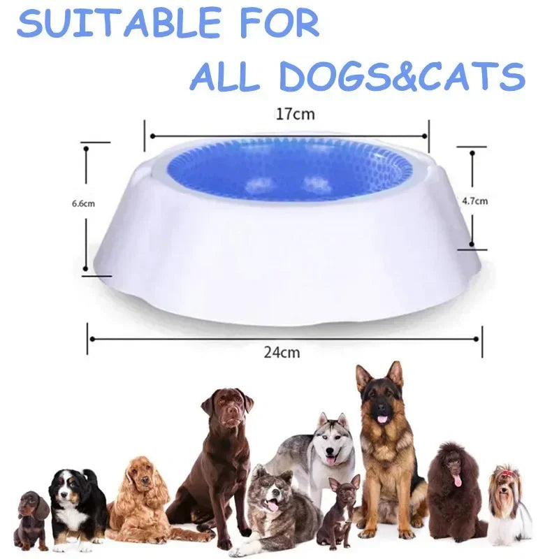 Summer Cooling Pet Bowl